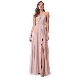 Azazie Evalleen dress in dusty rose